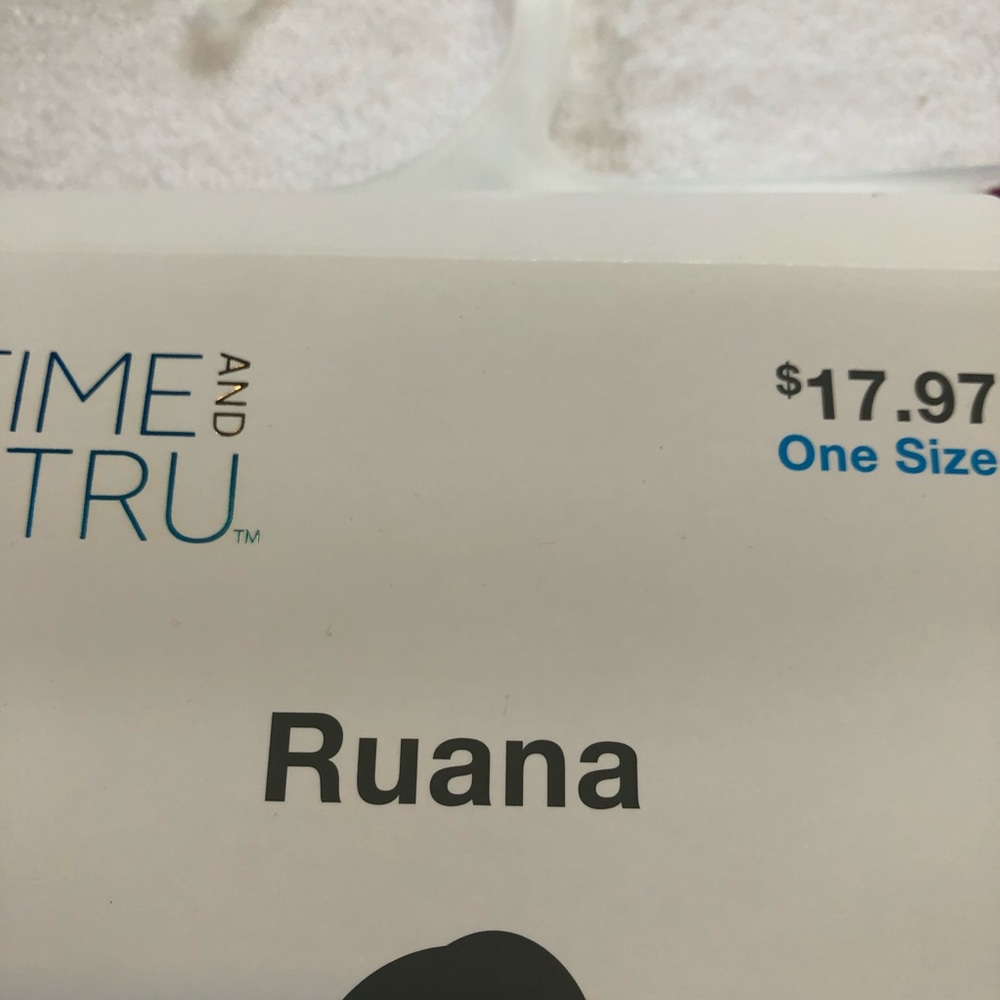 🌺🌼NWT Time and Tru Ruana Ribbed Multi-Wear Wrap - Picture 4 of 6